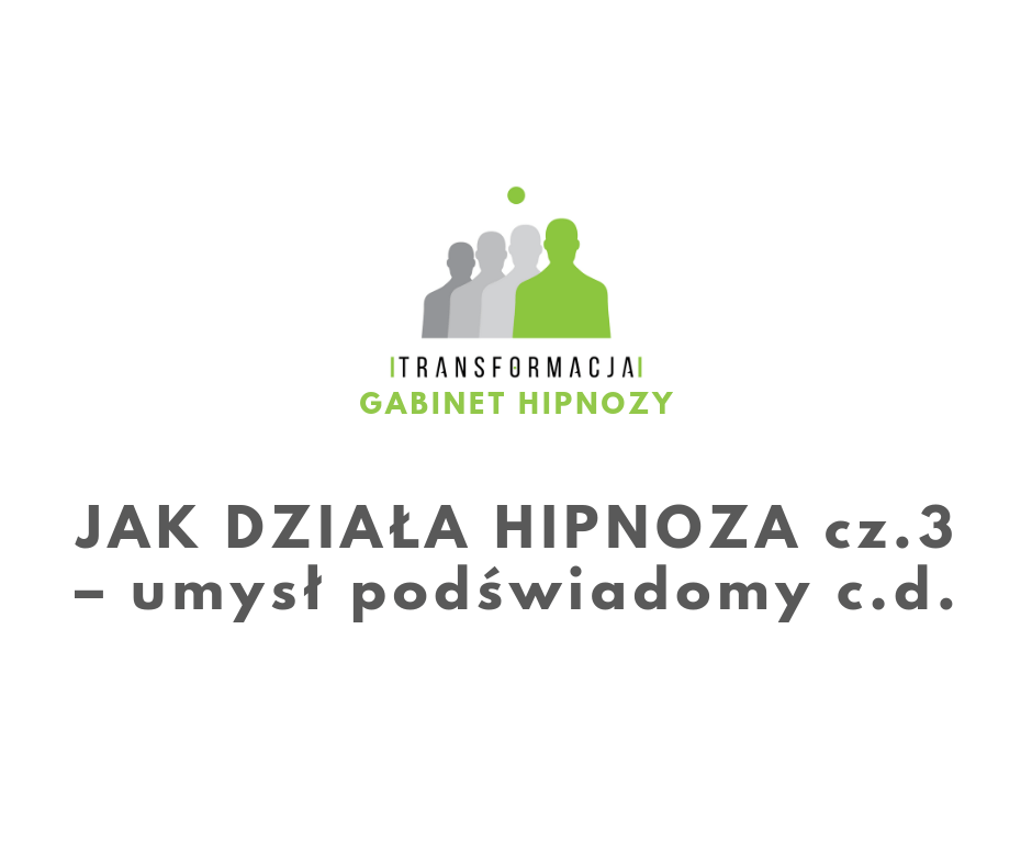 Jak działa hipnoza cz 3 - umysł podświadomy c.d.
